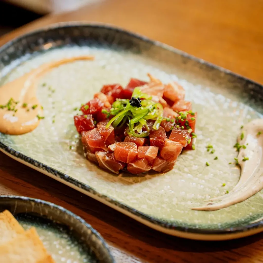 Tartar atún - La Cayetana Sevilla